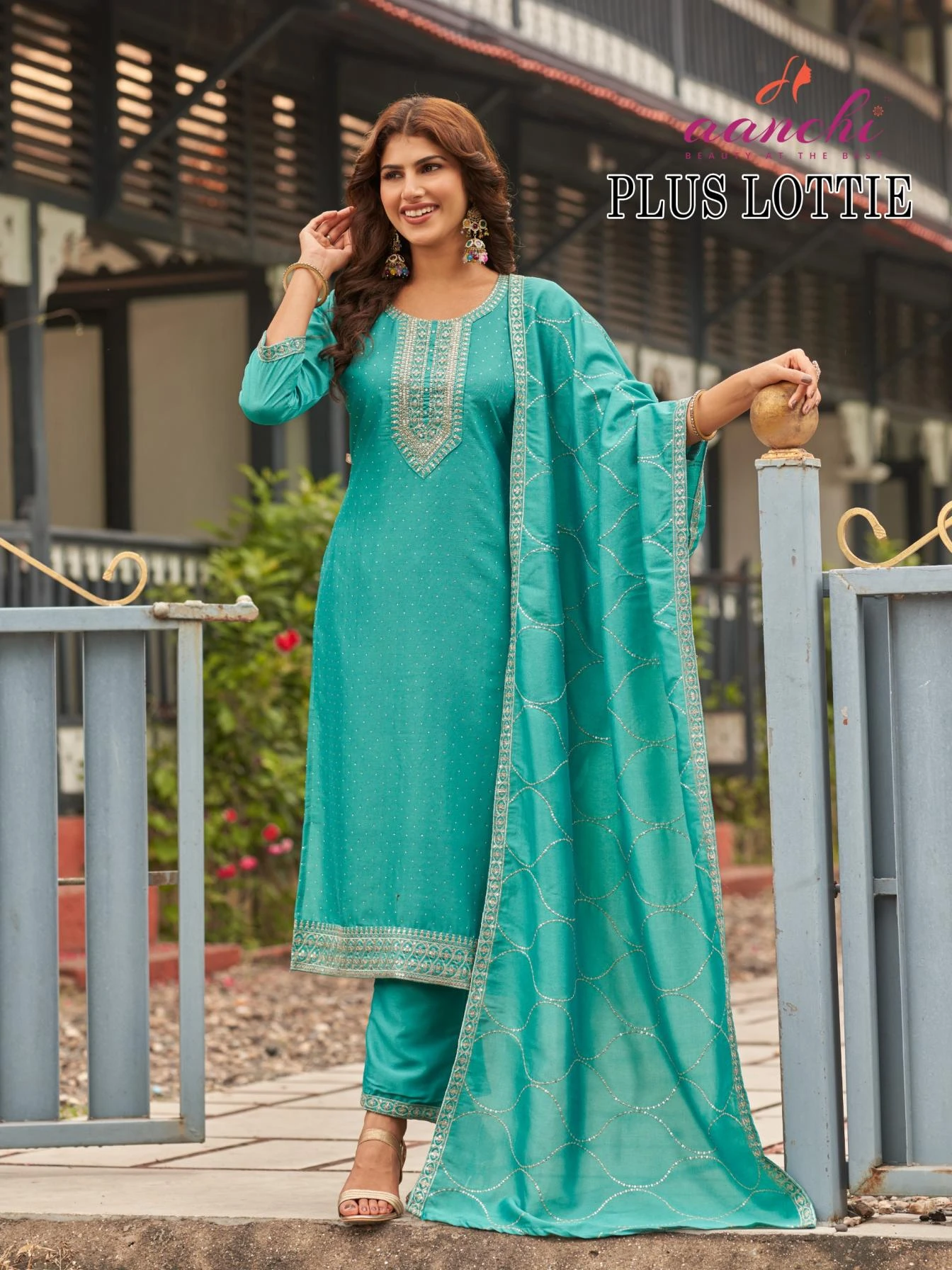 PLUS LOTTIE Ethnic Wear wholesale VICHITRA SILK - Ethnicaa thumbnail 2