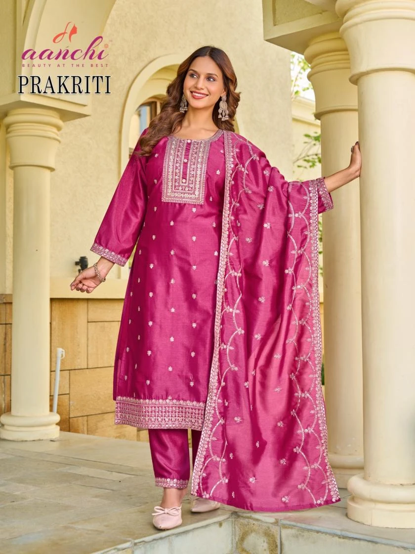 PRAKRITI Ethnic Wear wholesale VICHITRA SILK - Ethnicaa thumbnail 8