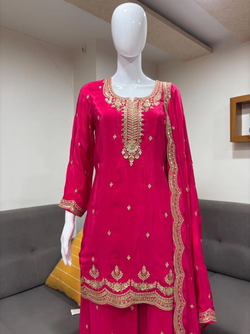 AAROHI Kurti wholesale VISCOSE SILK - Ethnicaa thumbnail 4