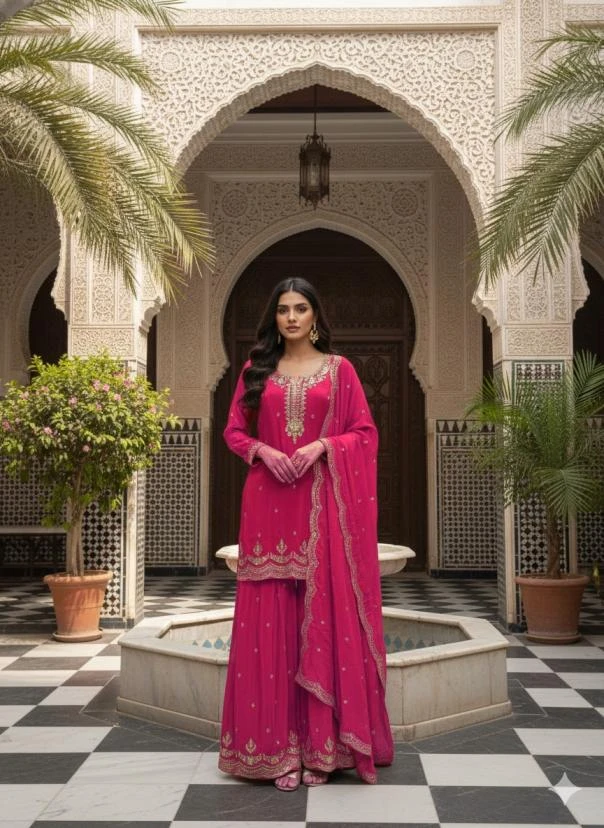 AAROHI Kurti wholesale VISCOSE SILK - Ethnicaa thumbnail 2