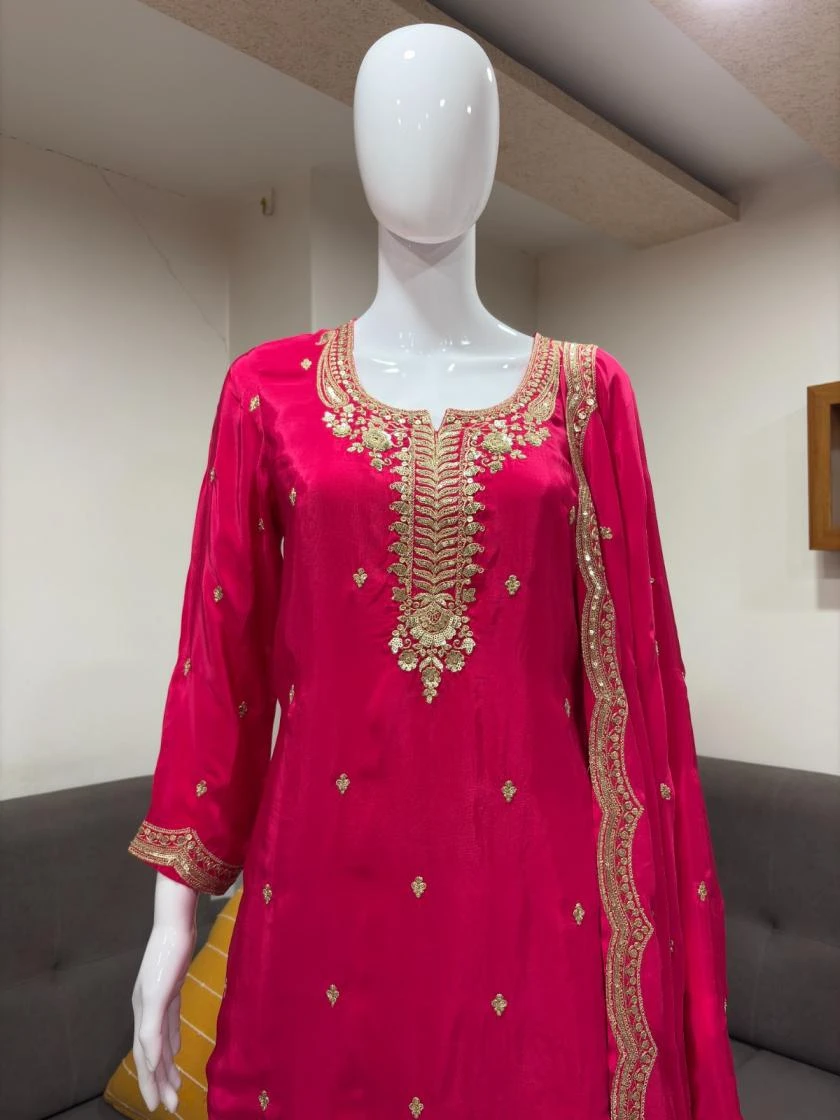 AAROHI Kurti wholesale VISCOSE SILK - Ethnicaa thumbnail 5