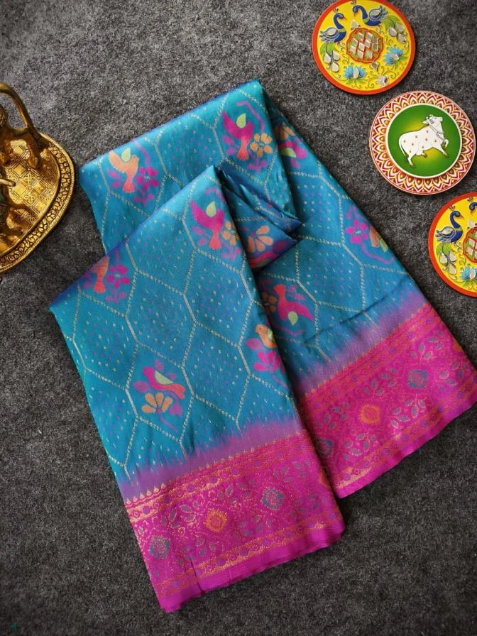 AF8002 silk Sarees wholesale SILK - Ethnicaa thumbnail 3