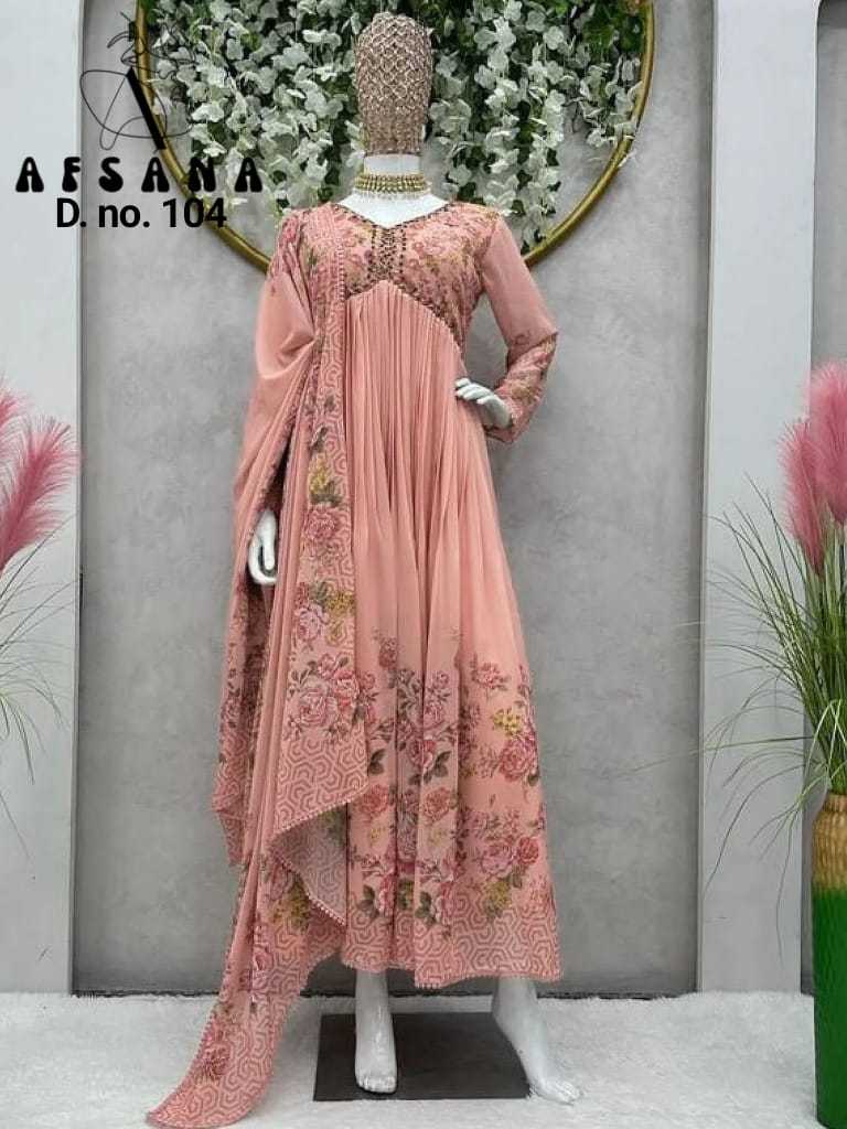 AALIYA 104 Readymade Salwar Suits wholesale FAUX GEORGETTE - Ethnicaa thumbnail 7