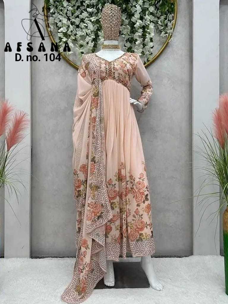AALIYA 104 Readymade Salwar Suits wholesale FAUX GEORGETTE - Ethnicaa thumbnail 4