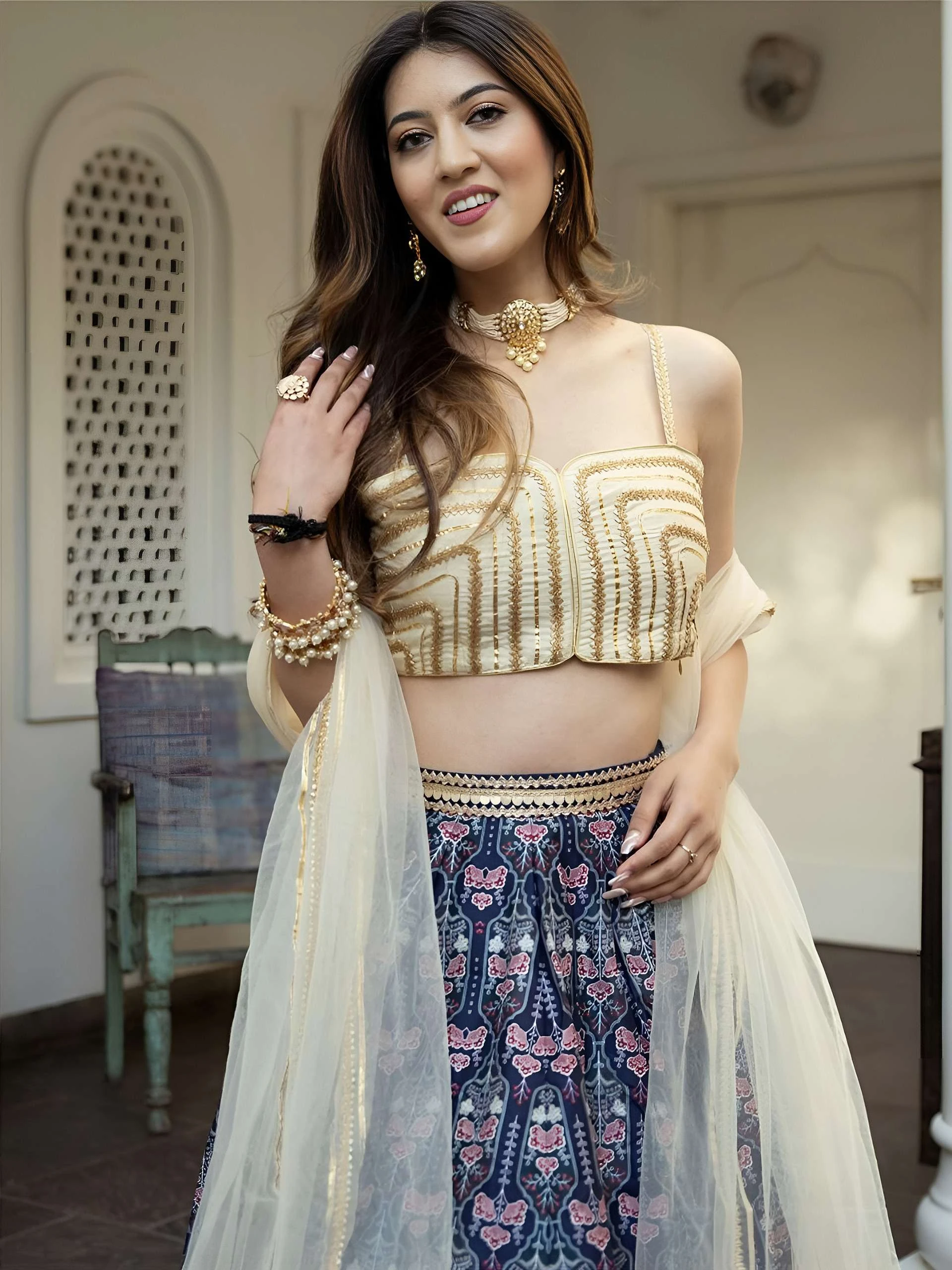 15053 Salwar Suits wholesale ART SILK - Ethnicaa