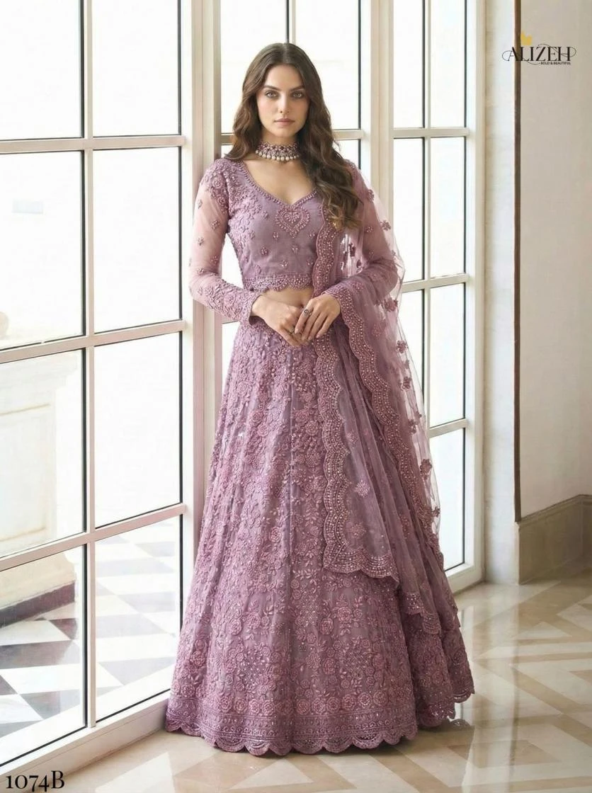 HERITAGE 1074 Lahanga wholesale NET - Ethnicaa thumbnail 6