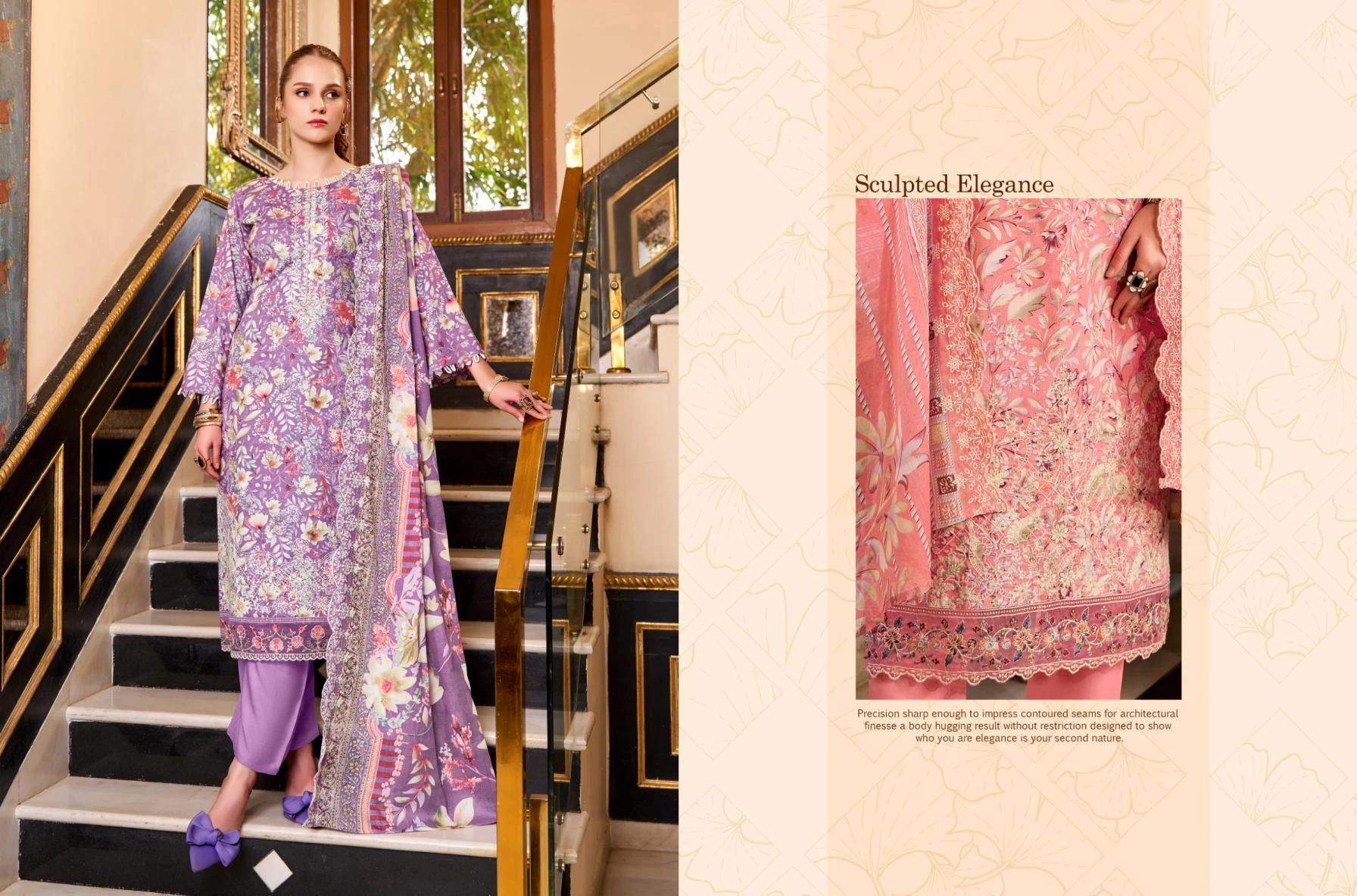 almarina chikankari vol 2 cotton casual pakistani 3pcs dress material