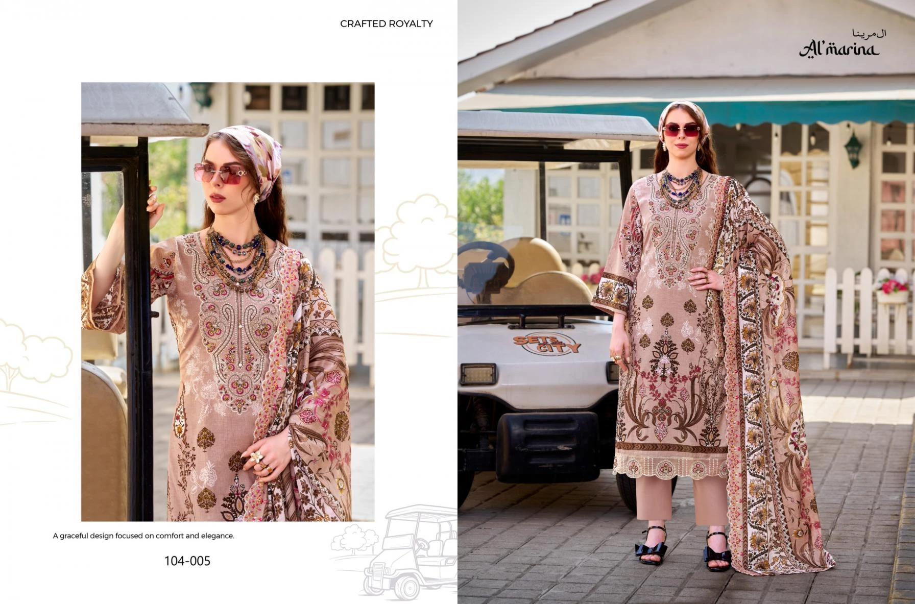 INAYAT VOL 2 Readymade Salwar Suits wholesale COTTON - Ethnicaa thumbnail 12