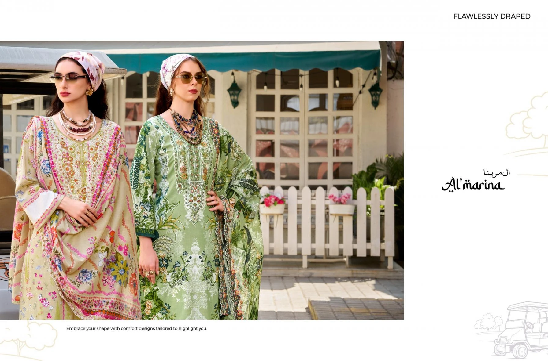 INAYAT VOL 2 Readymade Salwar Suits wholesale COTTON - Ethnicaa thumbnail 5