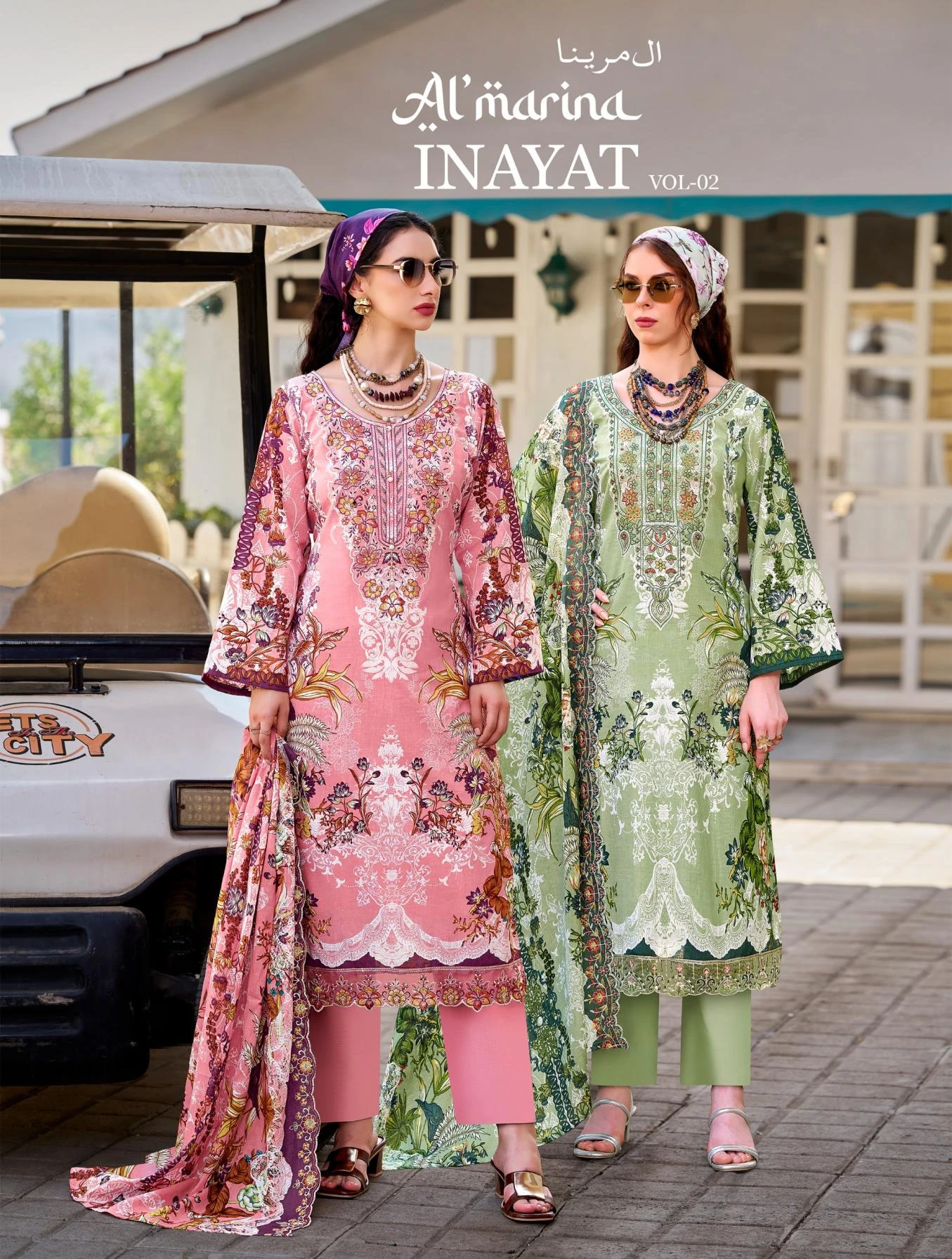 INAYAT VOL 2 Readymade Salwar Suits wholesale COTTON - Ethnicaa thumbnail 6