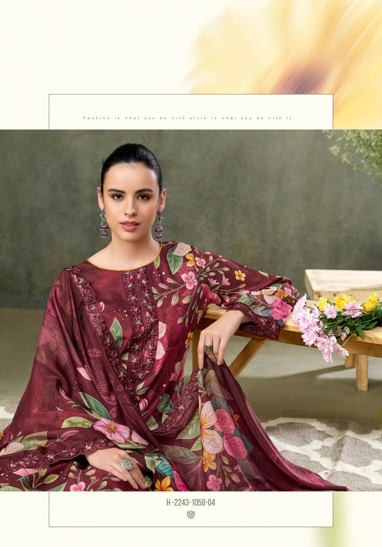 alok fariha vol 6 muslin elegance pakistani dress