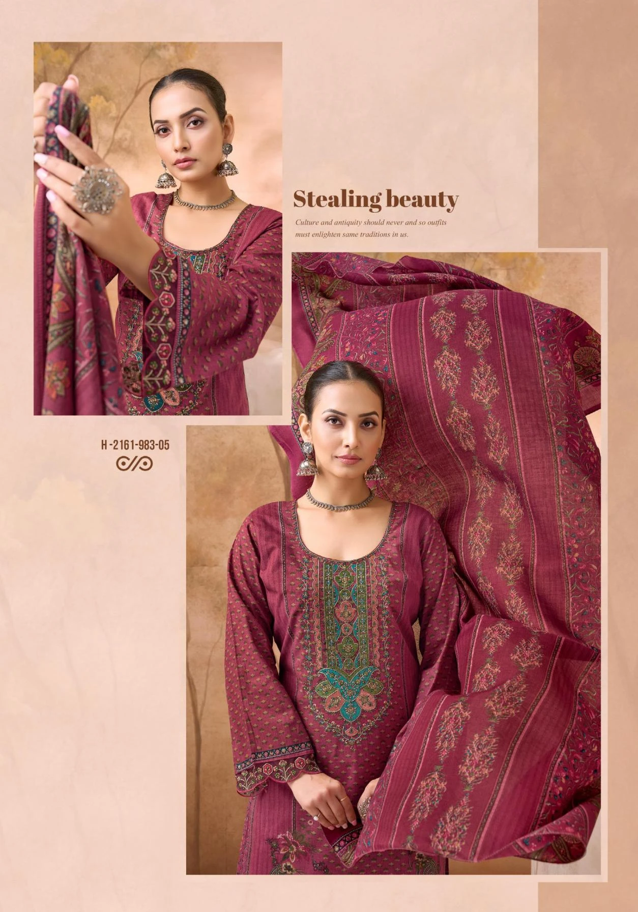 KALHANA Readymade Salwar Suits wholesale COTTON - Ethnicaa thumbnail 14