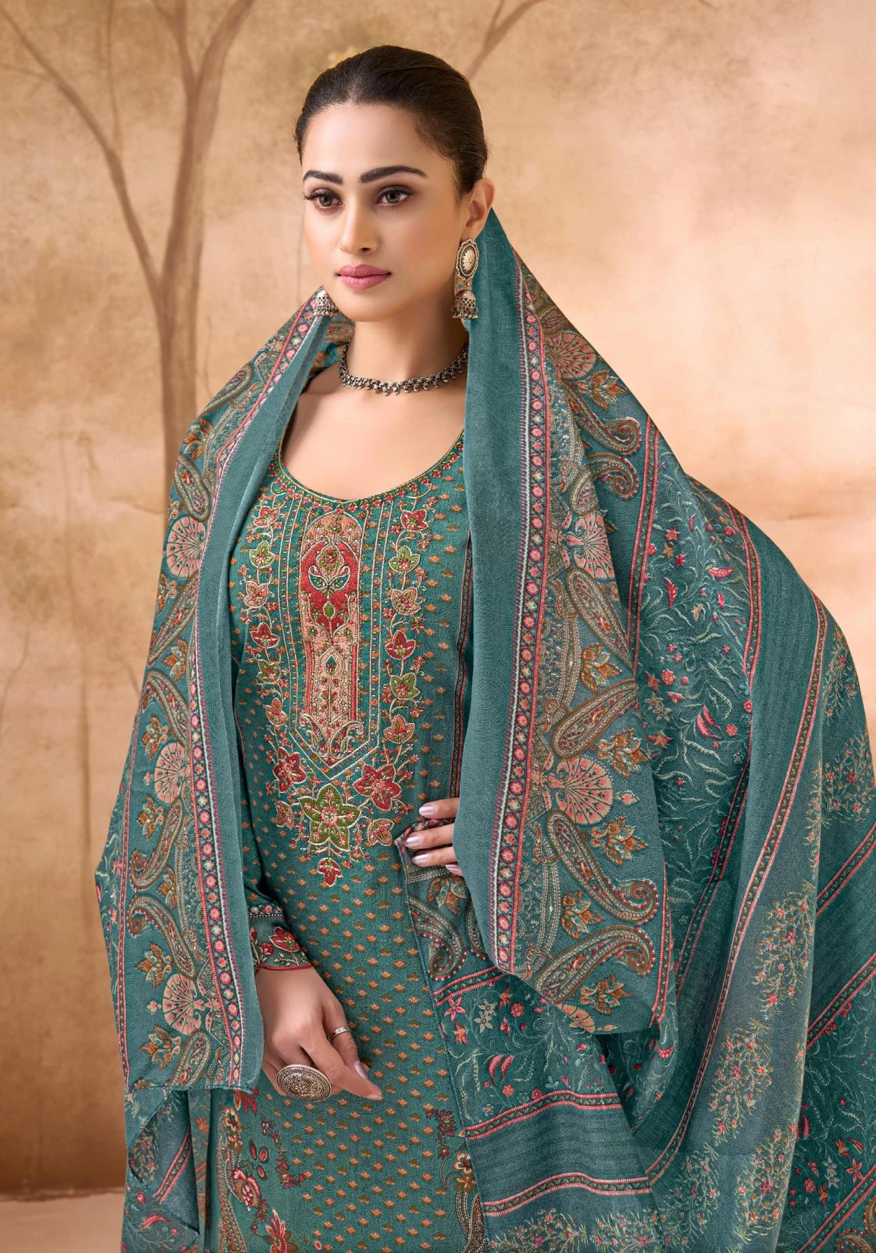 KALHANA Readymade Salwar Suits wholesale COTTON - Ethnicaa thumbnail 6