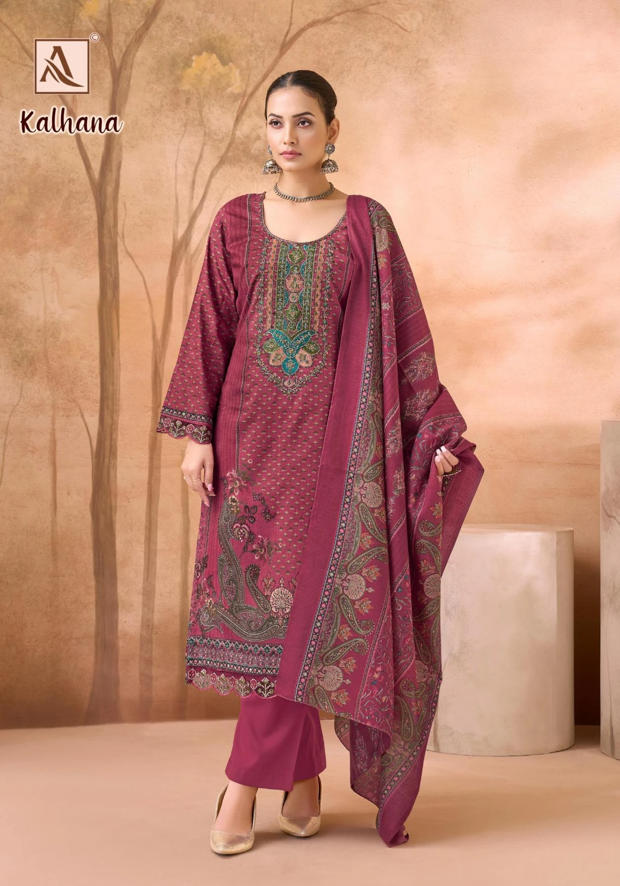 KALHANA Readymade Salwar Suits wholesale COTTON - Ethnicaa thumbnail 10