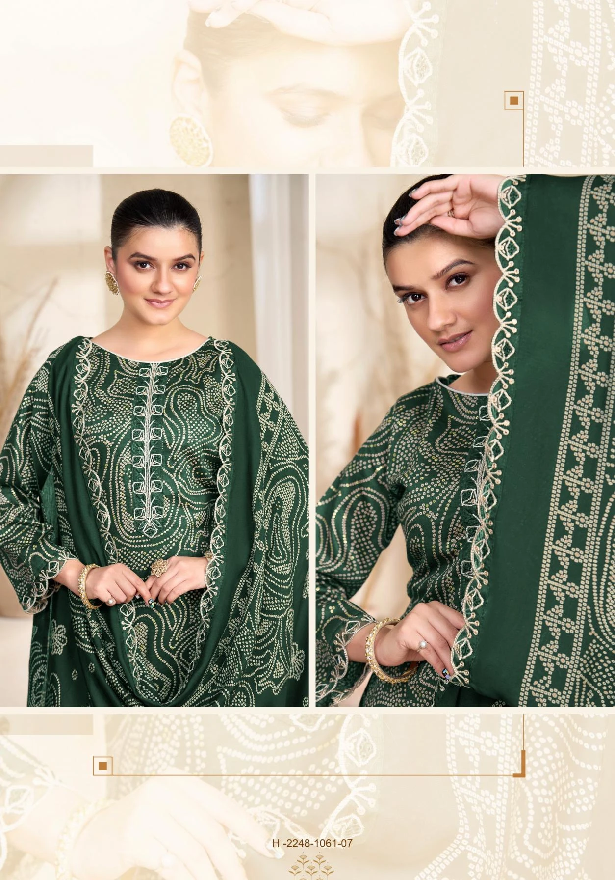MARRIAGE BEAUTY Readymade Salwar Suits wholesale ZAM COTTON - Ethnicaa thumbnail 4