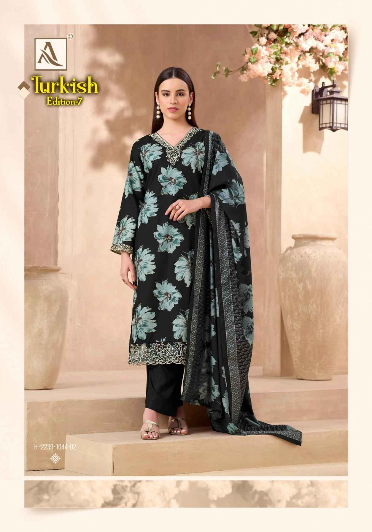 TURKISH VOL 7 Salwar Suits wholesale VISCOSE RAYON - Ethnicaa thumbnail 9