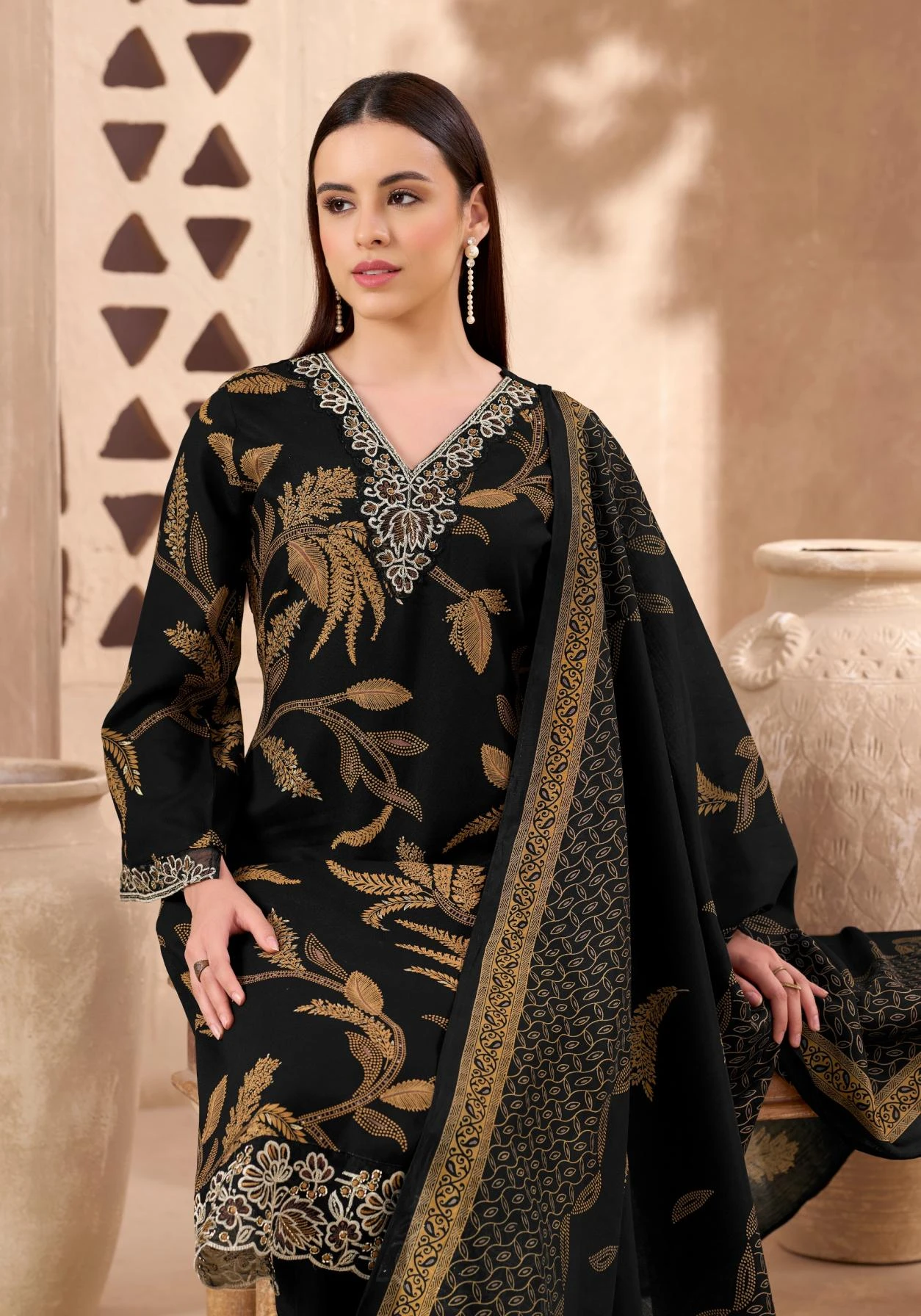 TURKISH VOL 7 Salwar Suits wholesale VISCOSE RAYON - Ethnicaa thumbnail 6