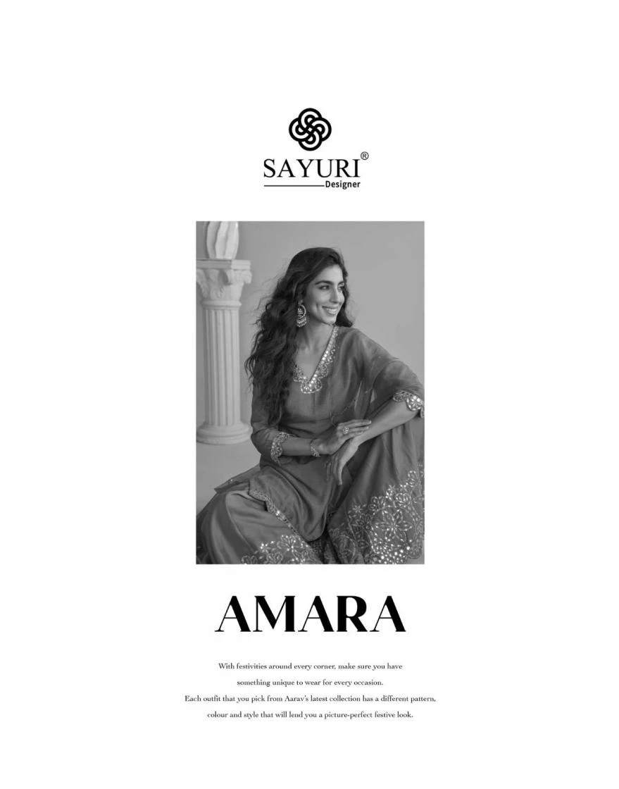 AMARA Readymade Salwar Suits wholesale SILK - Ethnicaa thumbnail 5
