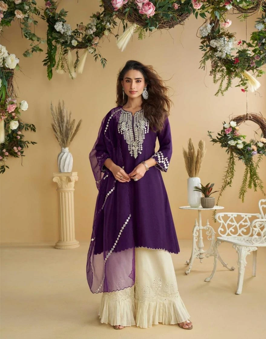 AMARA Readymade Salwar Suits wholesale SILK - Ethnicaa thumbnail 10