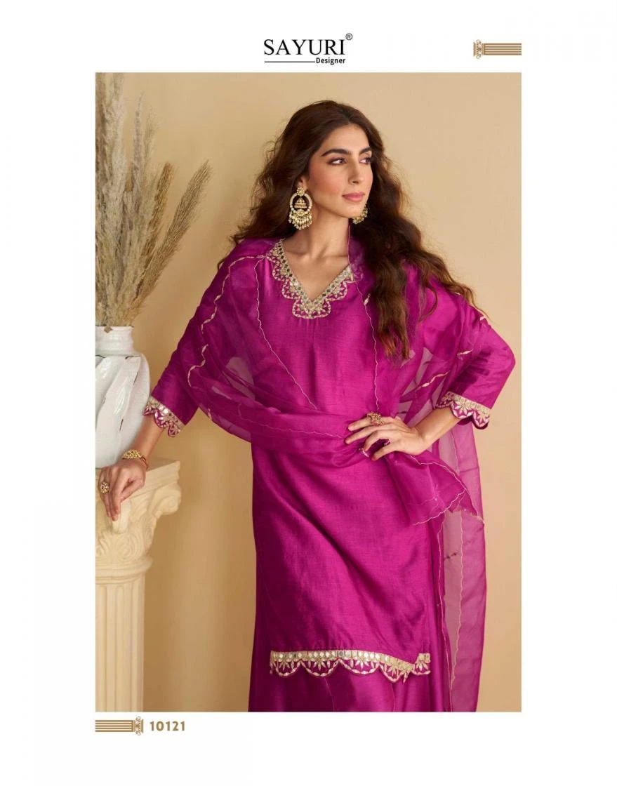 AMARA Readymade Salwar Suits wholesale SILK - Ethnicaa thumbnail 4