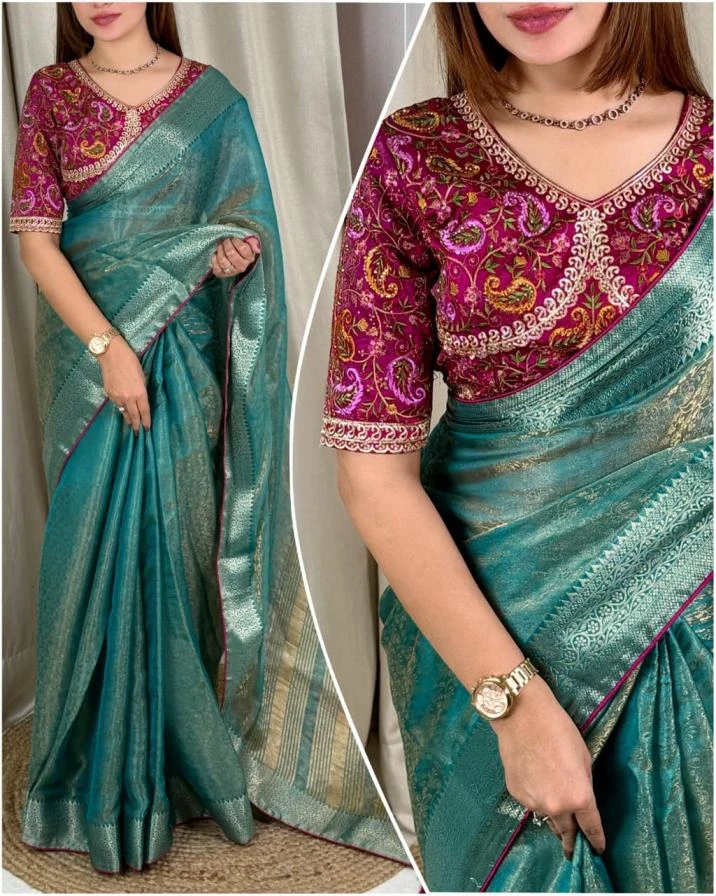 ANAYA Sarees wholesale FANDY SILK - Ethnicaa thumbnail 4