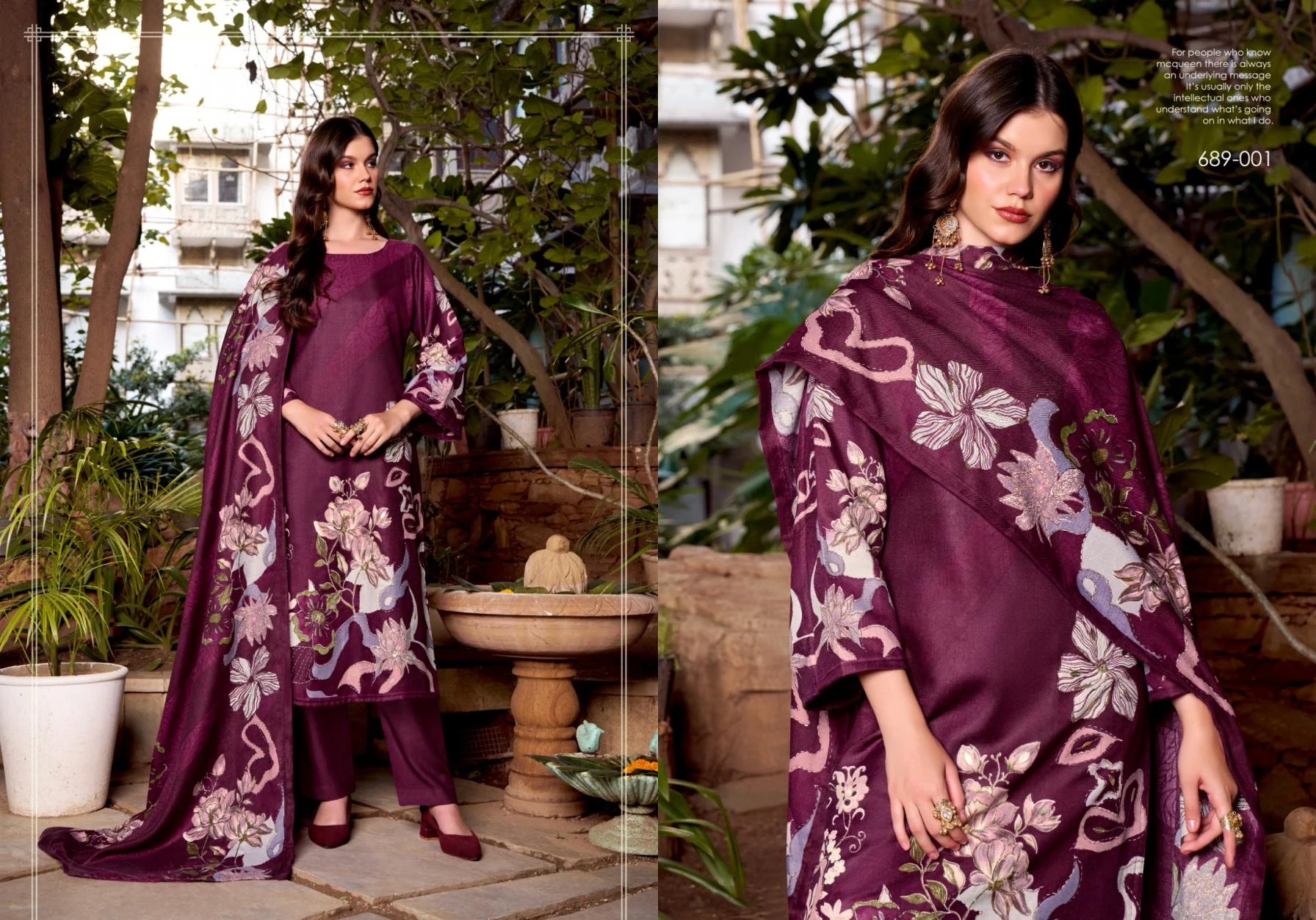ANTARA Readymade Salwar Suits wholesale WOOLLEN PASHMINA - Ethnicaa thumbnail 8