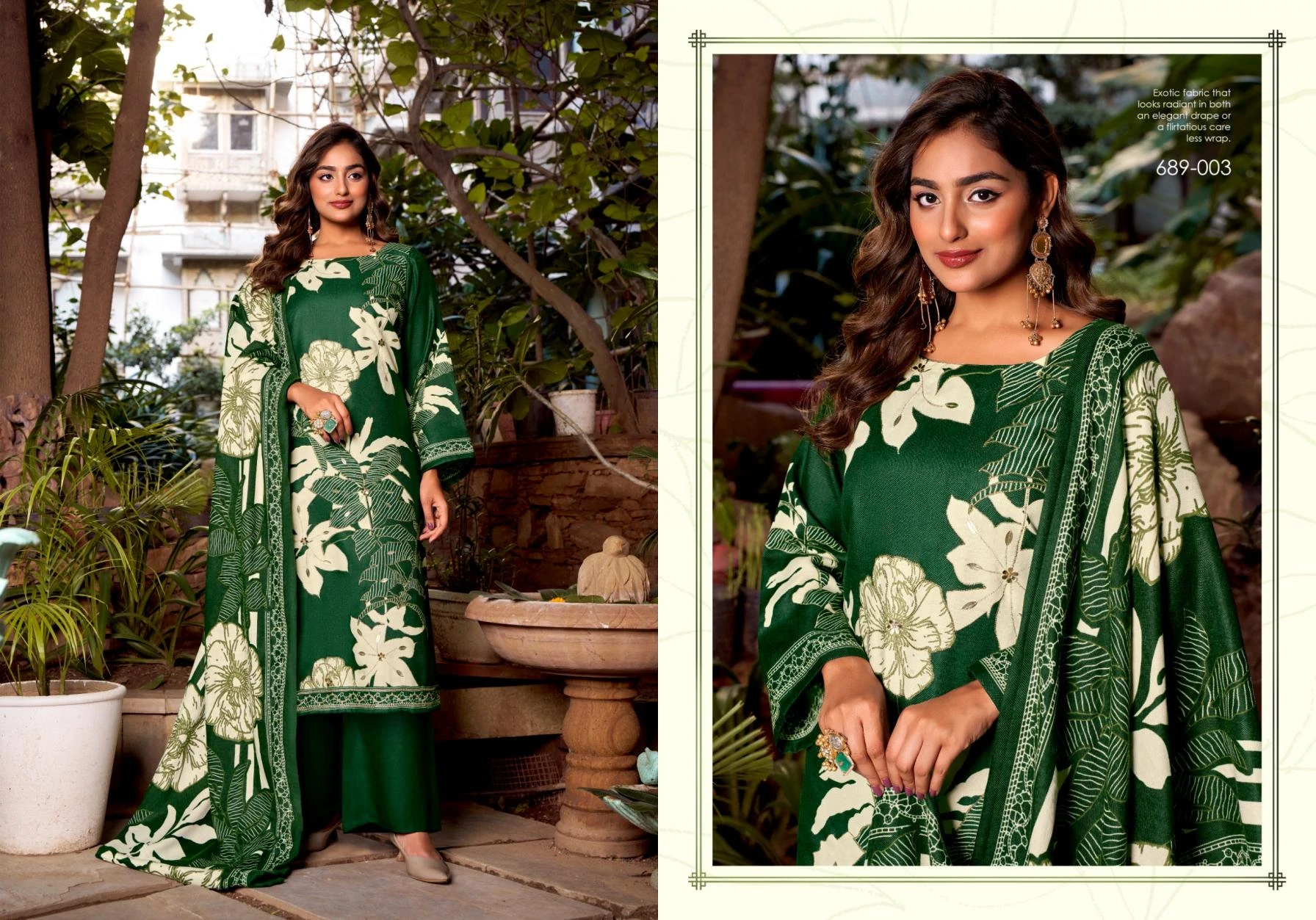 ANTARA Readymade Salwar Suits wholesale WOOLLEN PASHMINA - Ethnicaa thumbnail 11