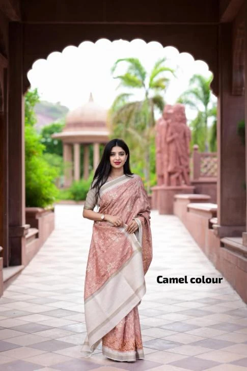 ANUPAMA Sarees wholesale TUSSER COTTON - Ethnicaa thumbnail 6