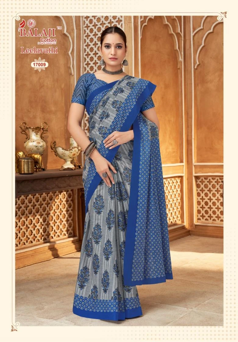 LEELAVATHI VOL 17 Sarees wholesale COTTON - Ethnicaa thumbnail 25