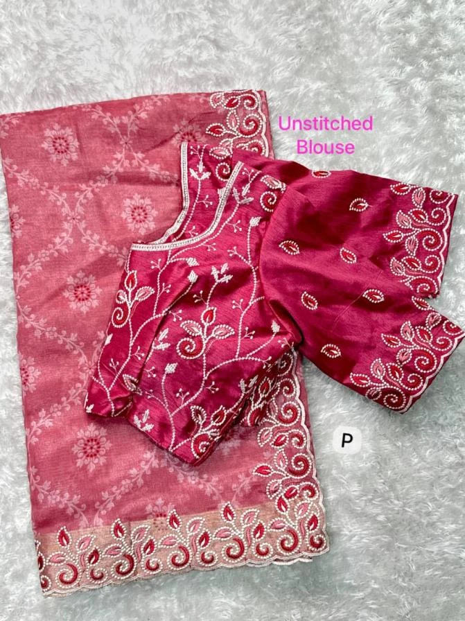BARFI Sarees wholesale COTTON SATIN - Ethnicaa thumbnail 9