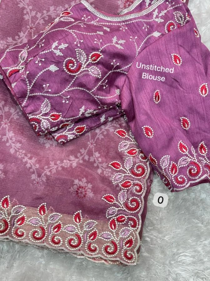 BARFI Sarees wholesale COTTON SATIN - Ethnicaa