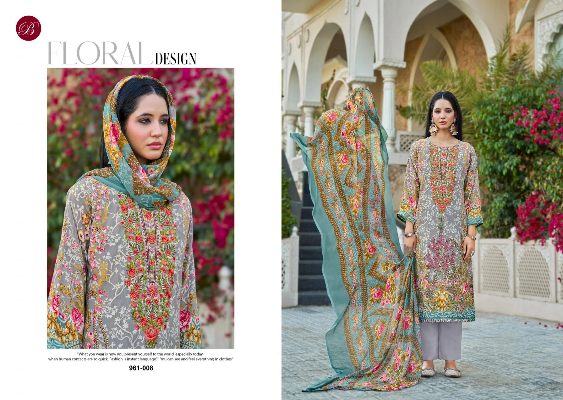 GAZAL VOL 2 in PURE CRAPE | Readymade Salwar Suits | Ethnicaa Wholesale thumbnail 4