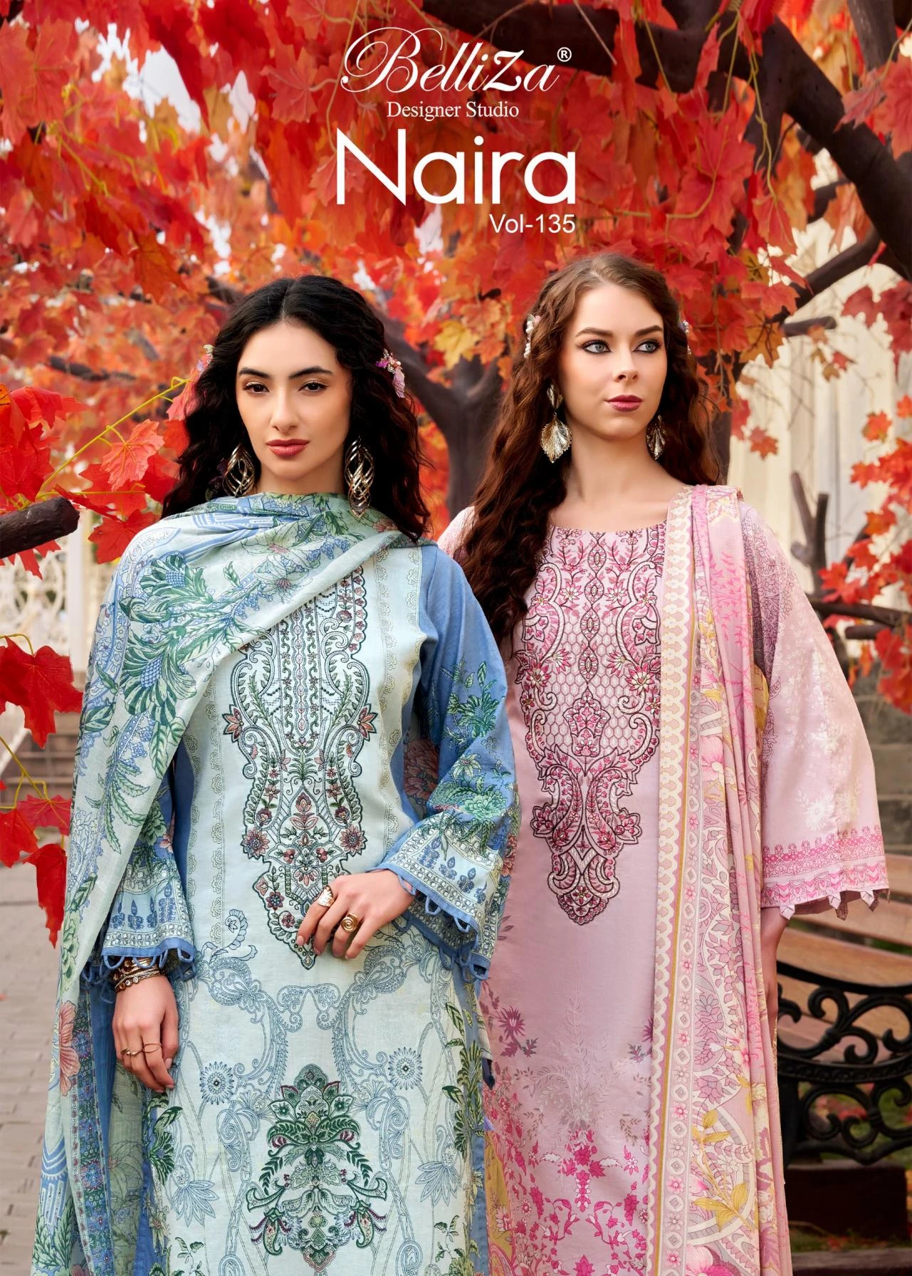 NAIRA VOL 135 Readymade Salwar Suits wholesale COTTON - Ethnicaa thumbnail 12