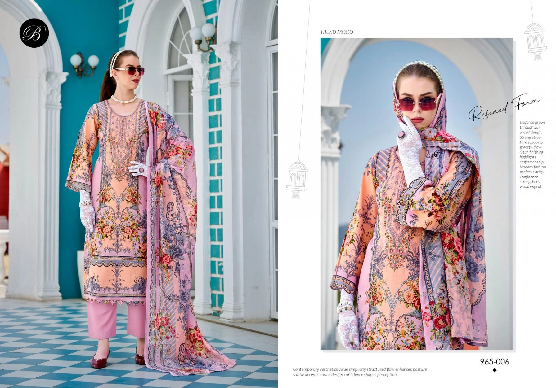 NAIRA VOL 136 Salwar Suits wholesale COTTON - Ethnicaa thumbnail 4