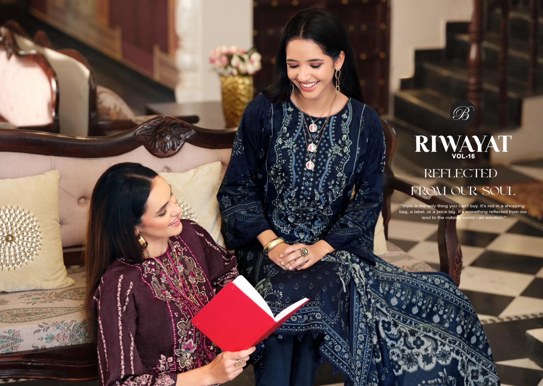 RIWAYAT VOL 16 Readymade Salwar Suits wholesale VISCOSE RAYON - Ethnicaa thumbnail 13
