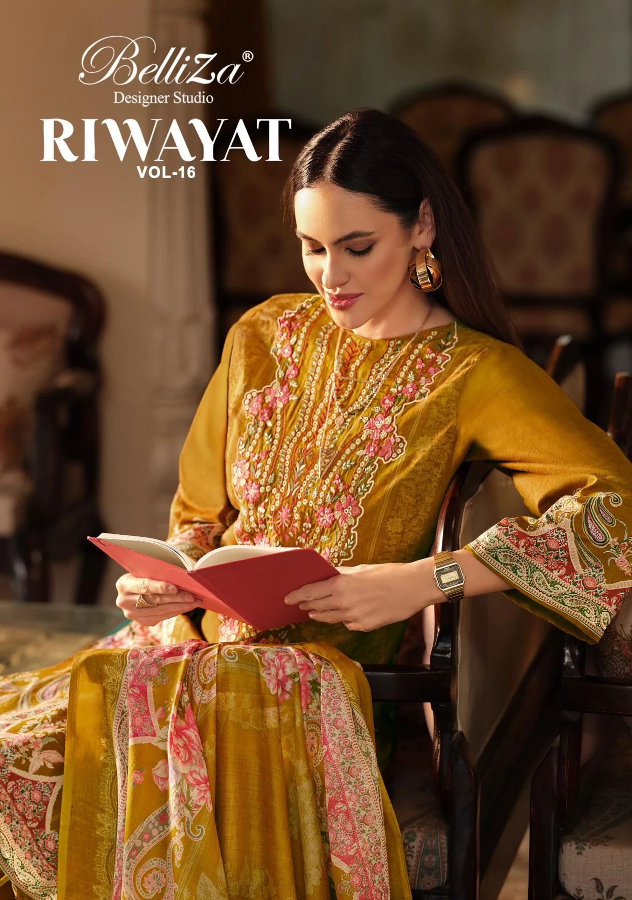 RIWAYAT VOL 16 Readymade Salwar Suits wholesale VISCOSE RAYON - Ethnicaa
