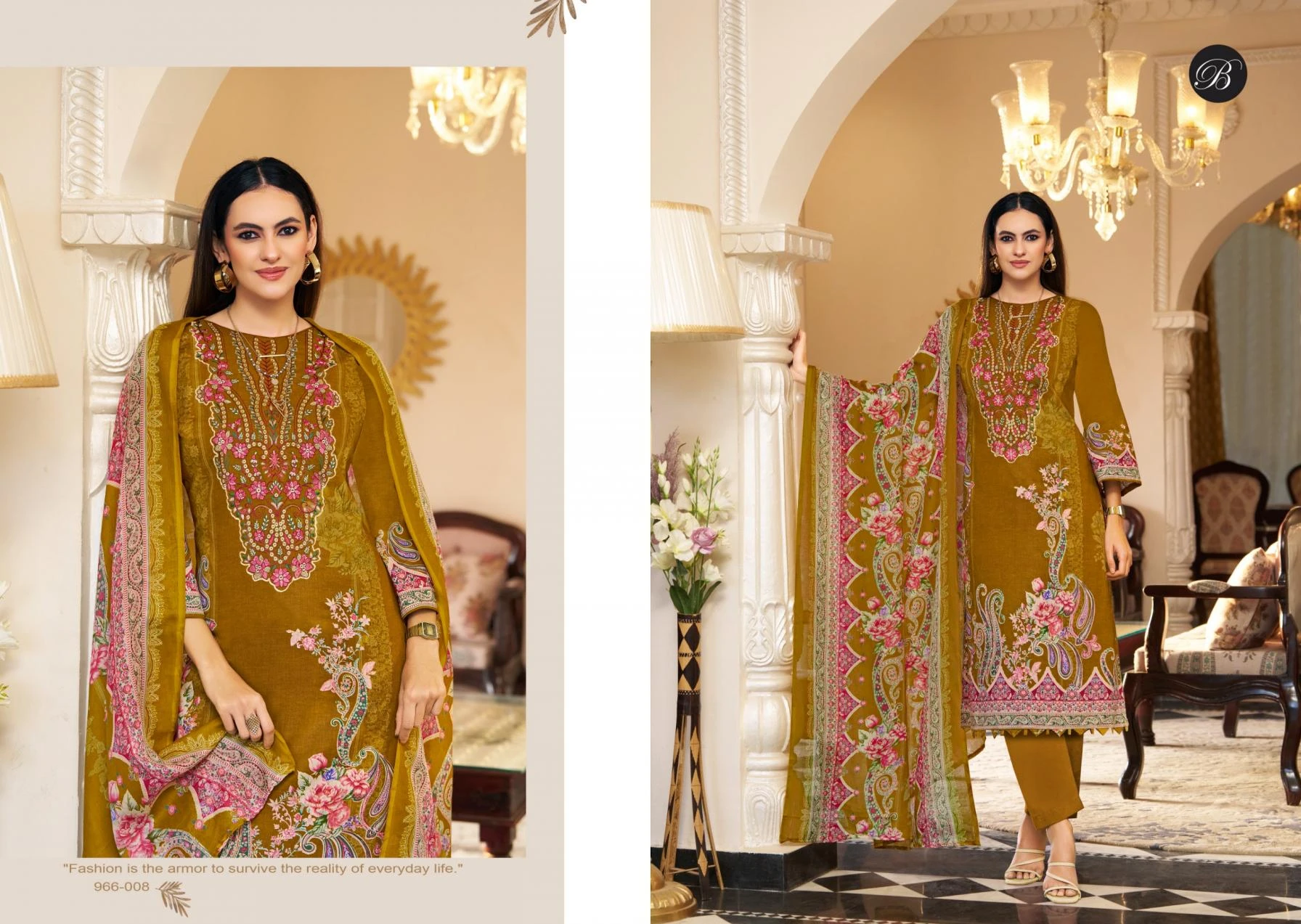 RIWAYAT VOL 16 Readymade Salwar Suits wholesale VISCOSE RAYON - Ethnicaa thumbnail 4
