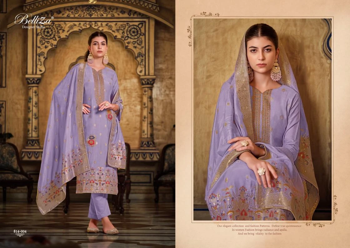 SAANVI Readymade Salwar Suits wholesale VISCOSE MUSLIN JEACQUARD - Ethnicaa thumbnail 2