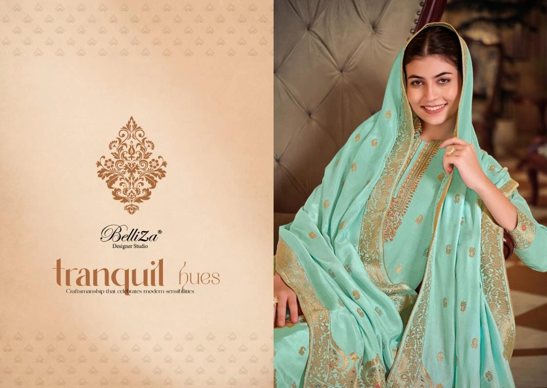 SAANVI Readymade Salwar Suits wholesale VISCOSE MUSLIN JEACQUARD - Ethnicaa thumbnail 6