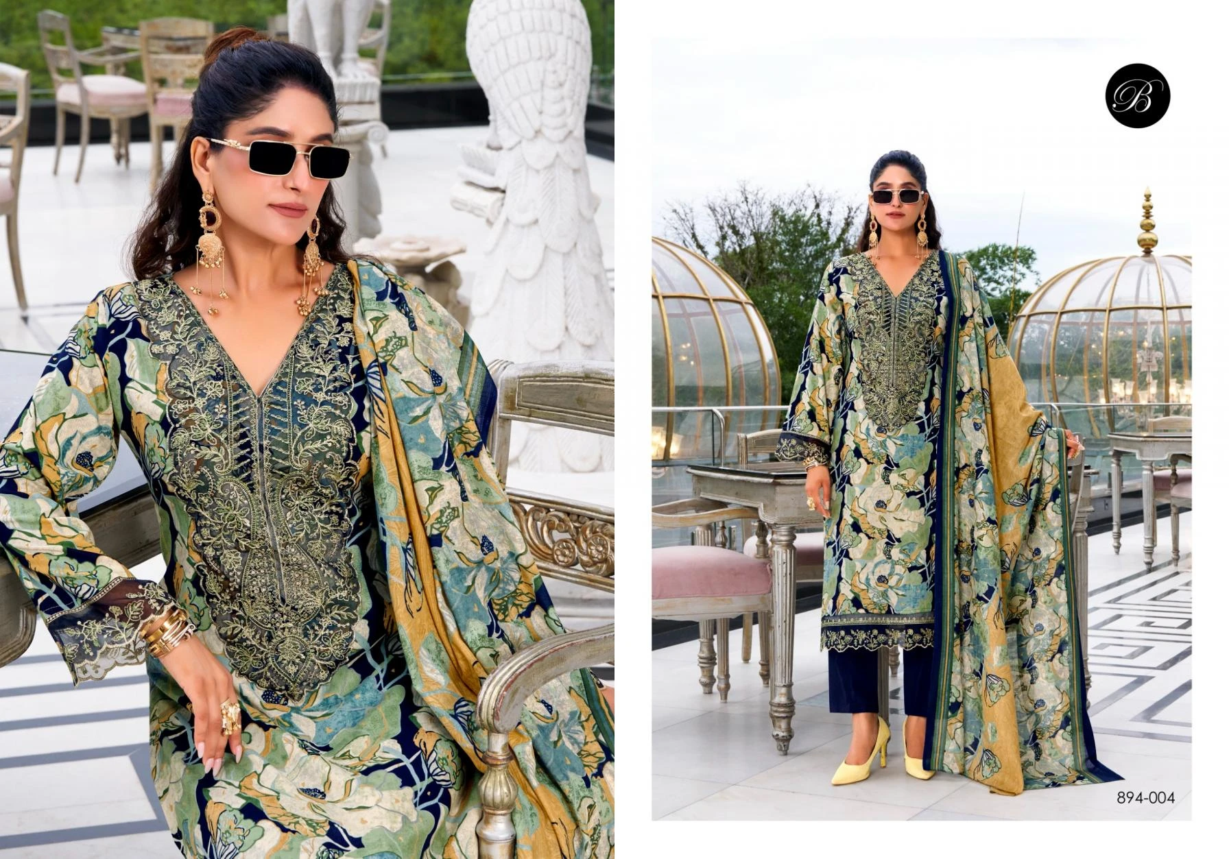 SHEHNAAZ Readymade Salwar Suits wholesale VISCOSE RAYON - Ethnicaa thumbnail 5