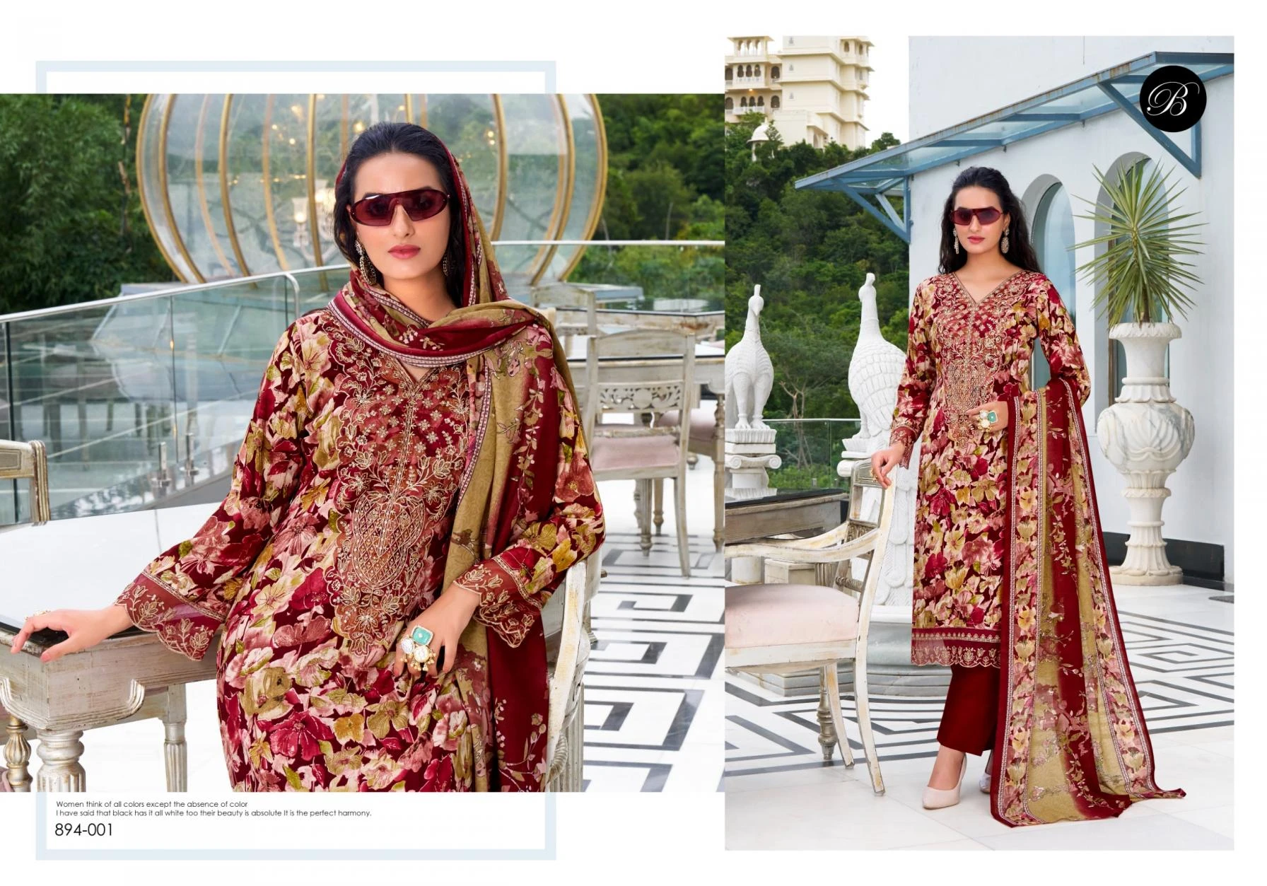 SHEHNAAZ Readymade Salwar Suits wholesale VISCOSE RAYON - Ethnicaa thumbnail 2