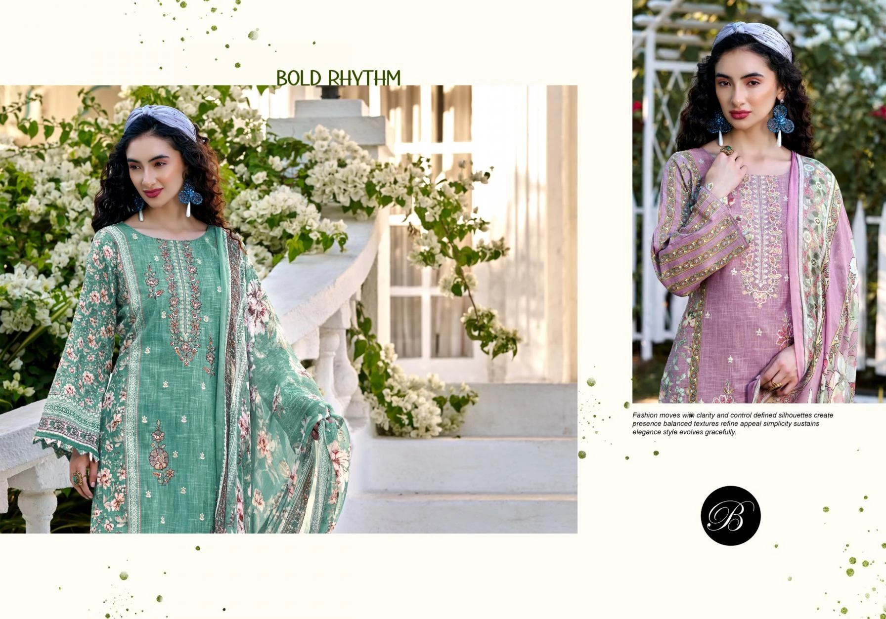 REHAANAA VOL 2 Salwar Suits wholesale COTTON LINEN - Ethnicaa thumbnail 10