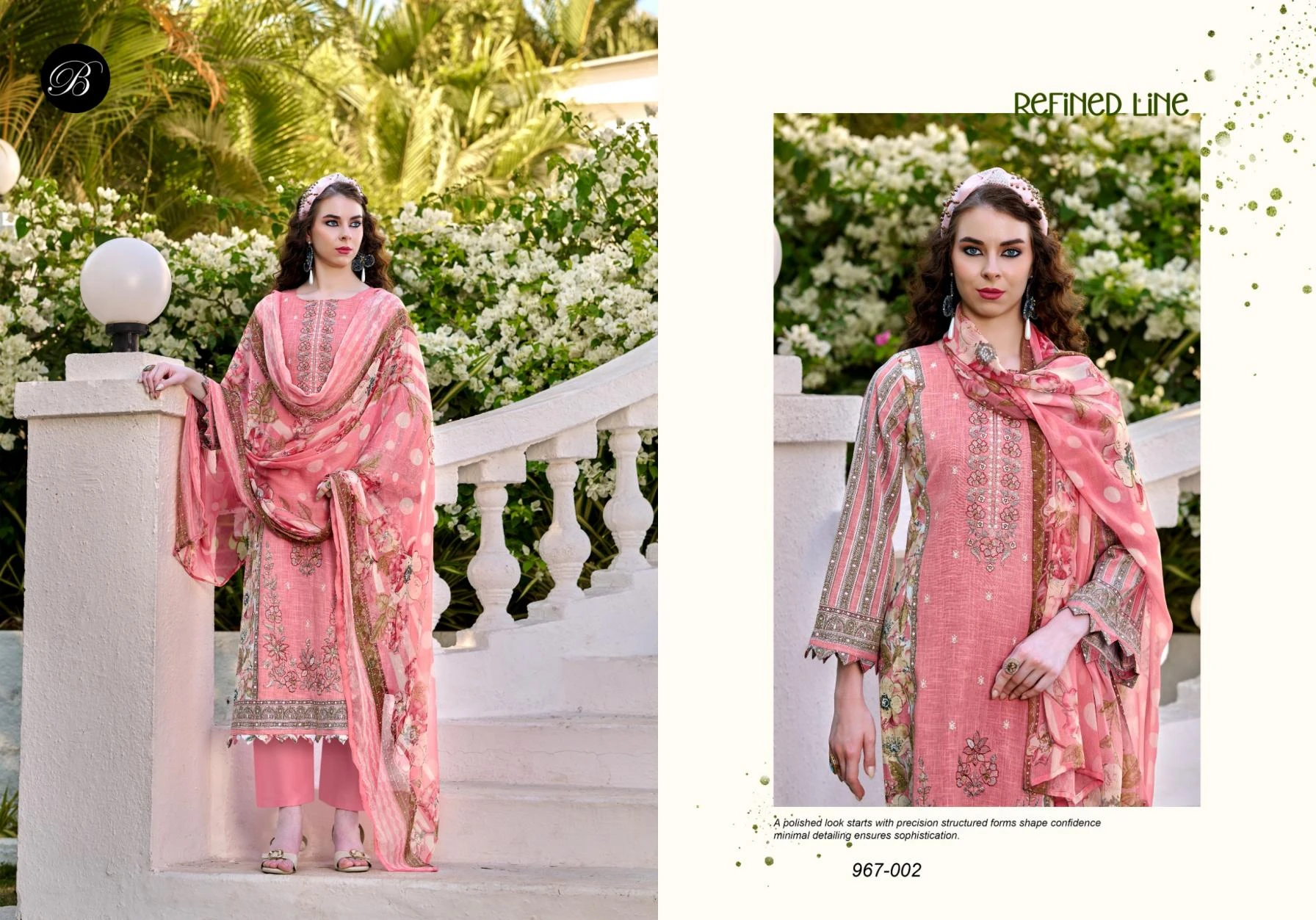 REHAANAA VOL 2 Salwar Suits wholesale COTTON LINEN - Ethnicaa