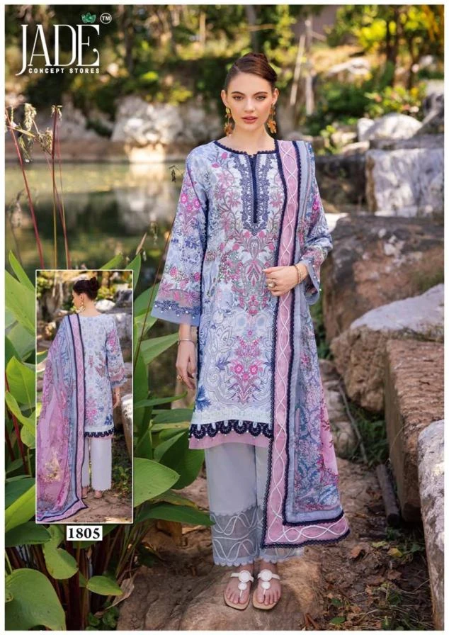 BIN SAEED HEAVY LUXURY VOL 18 Ethnic Wear wholesale COTTON - Ethnicaa thumbnail 8