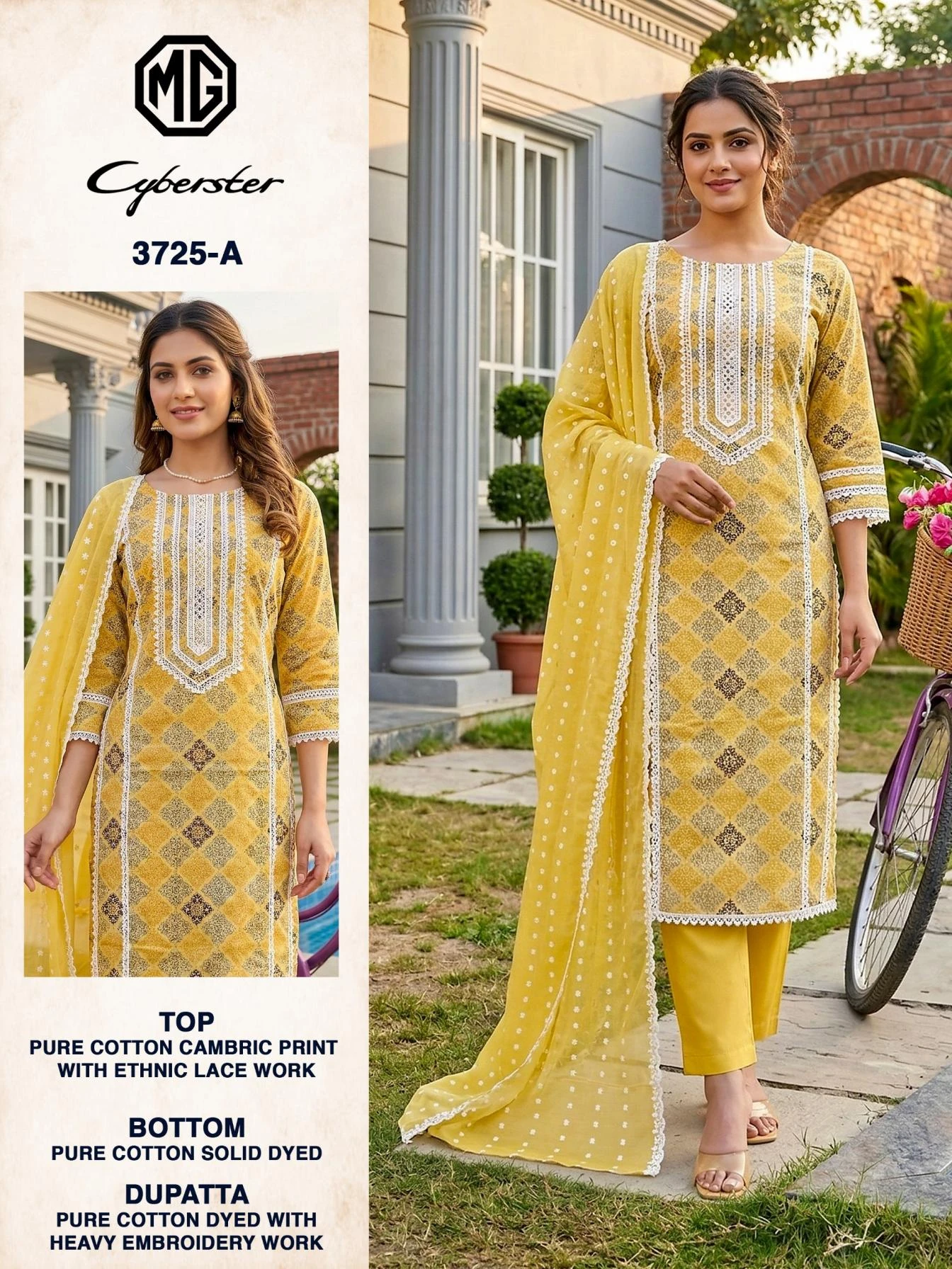 MG CYBERSTER Ethnic Wear wholesale COTTON - Ethnicaa thumbnail 4