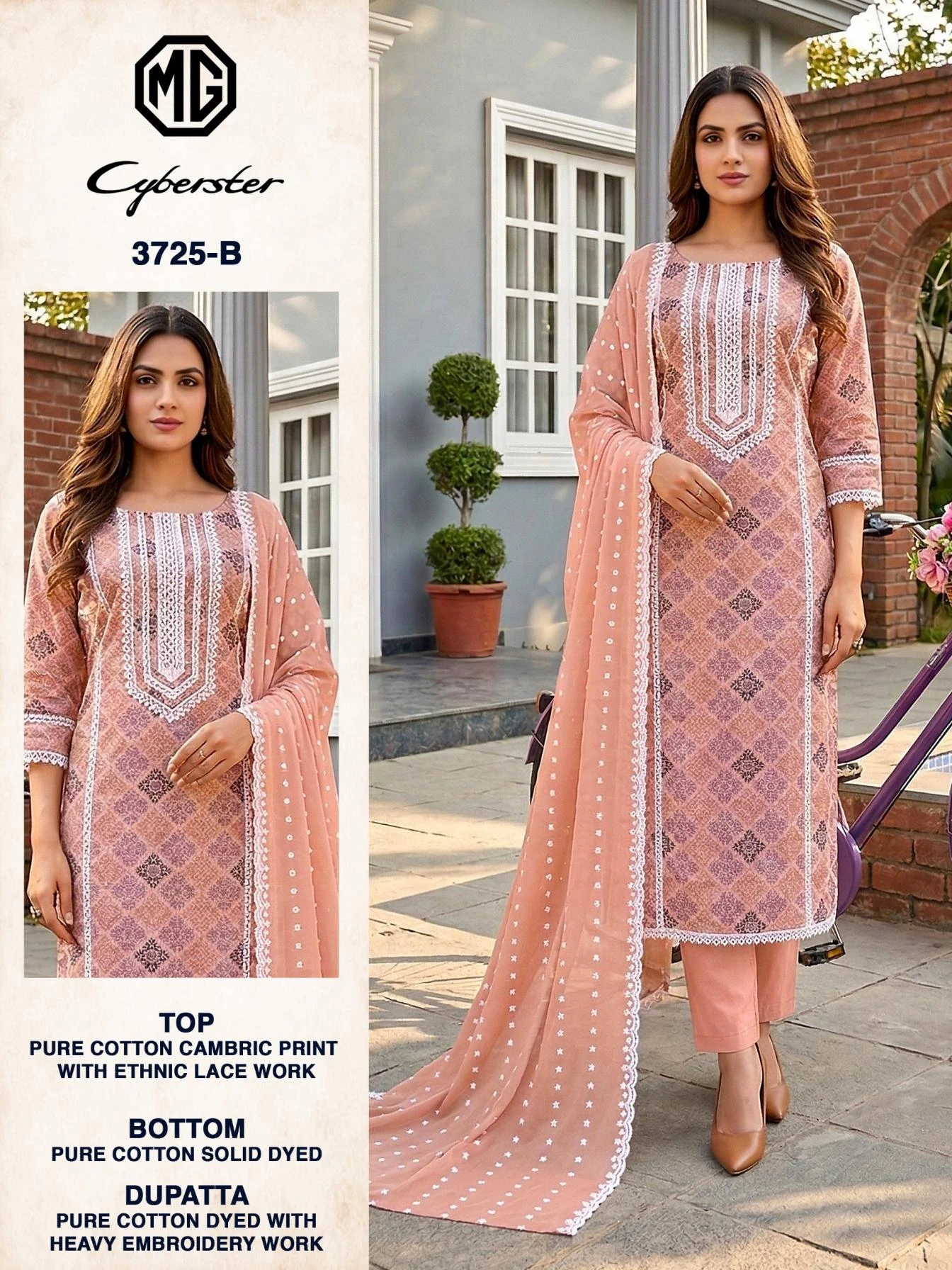 MG CYBERSTER Ethnic Wear wholesale COTTON - Ethnicaa