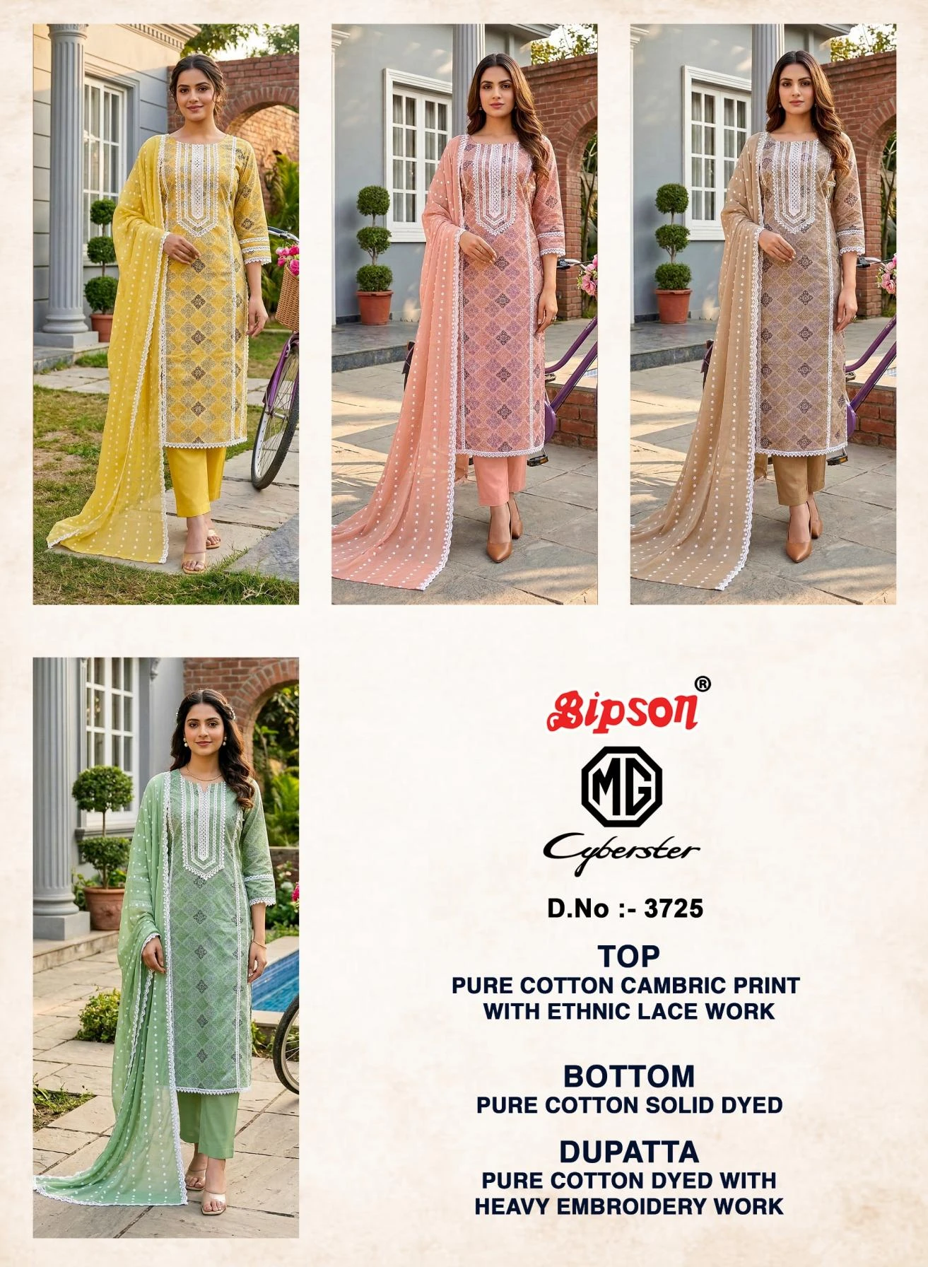 MG CYBERSTER Ethnic Wear wholesale COTTON - Ethnicaa thumbnail 3