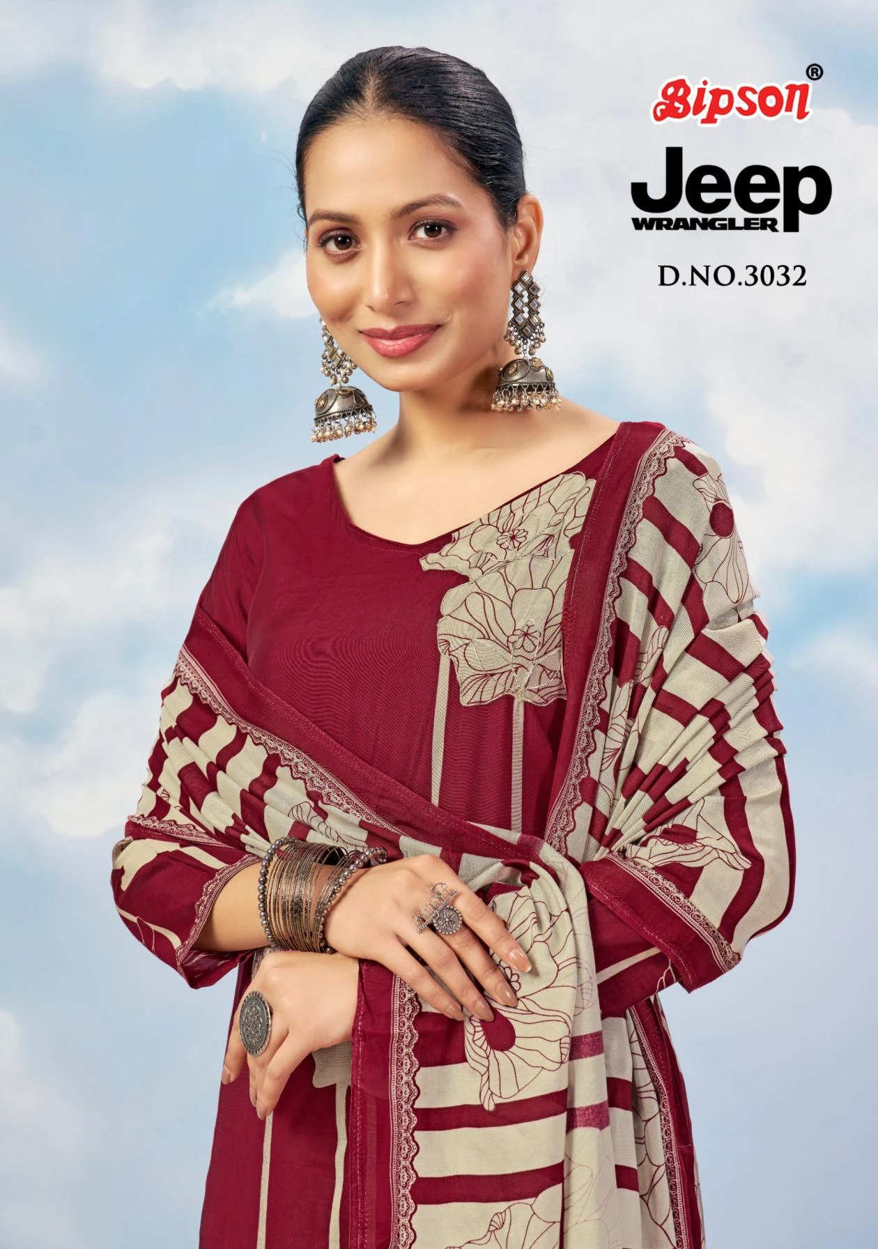JEEP WRANGLAR 3032 Salwar Suits wholesale Roman Silk - Ethnicaa thumbnail 2