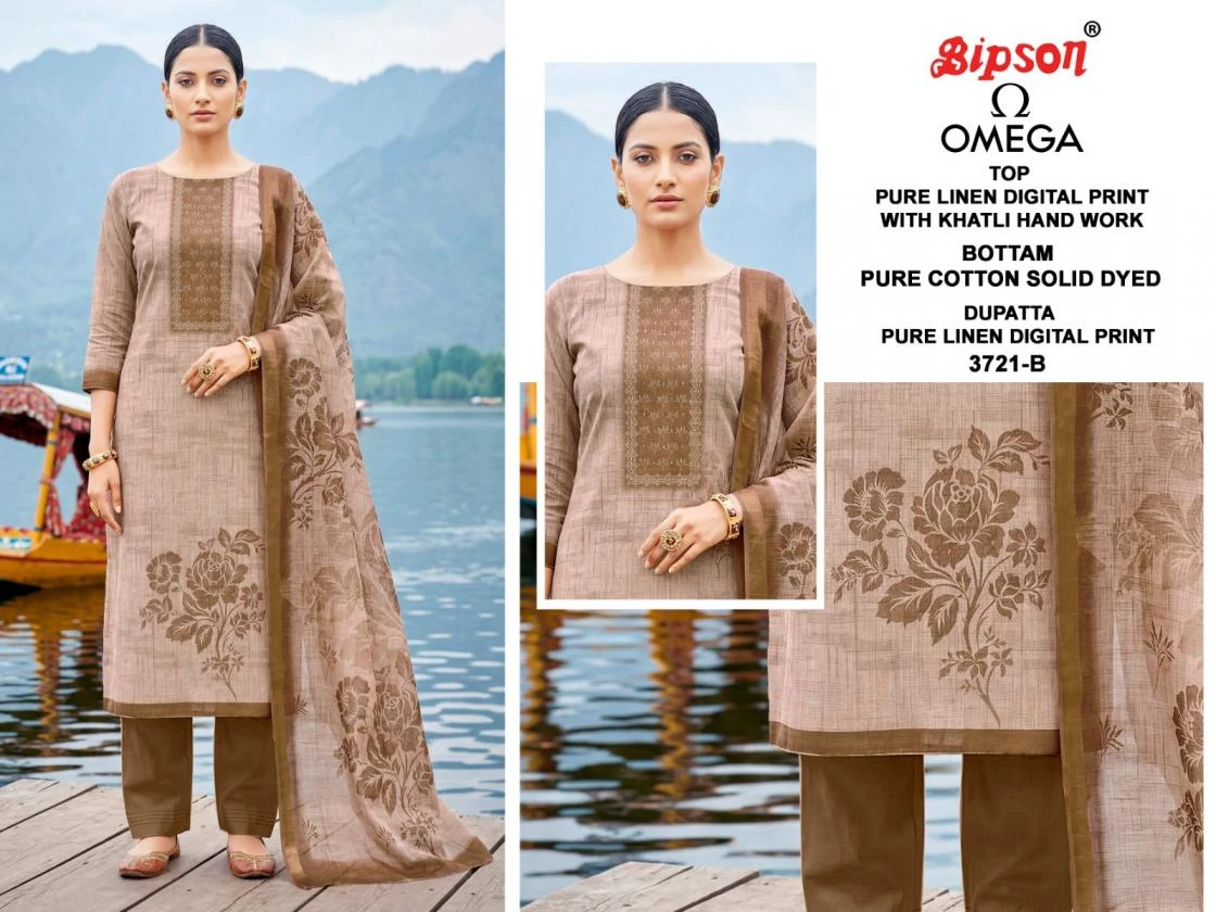 OMEGA 3721 Ethnic Wear wholesale LINEN - Ethnicaa thumbnail 4