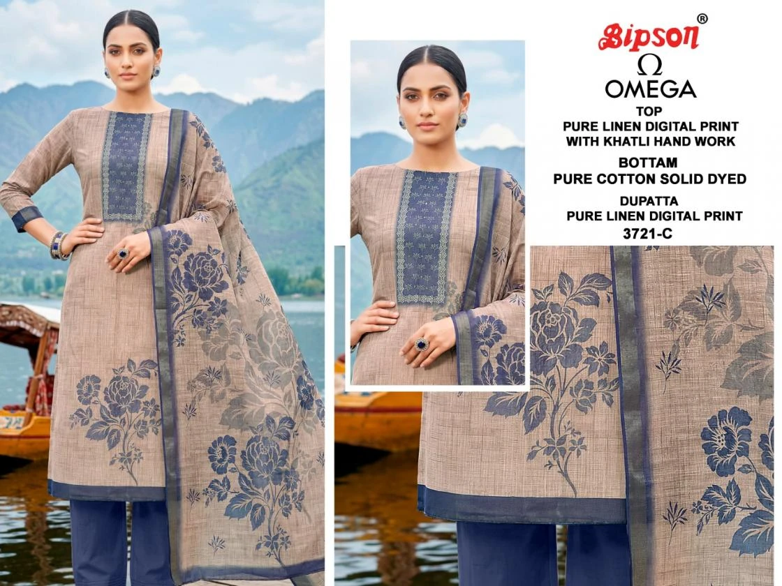 OMEGA 3721 Ethnic Wear wholesale LINEN - Ethnicaa thumbnail 5